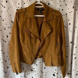 Forever 21 Fall Suede Jacket